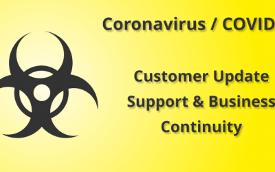COVID-19 Update – Support & Business Continuity